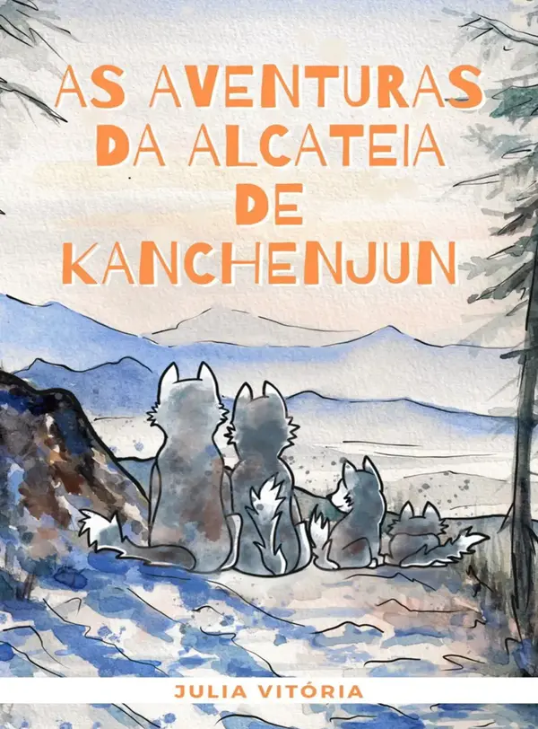 Capa do livro As Aventuras da Alcateia de Kanchenjun