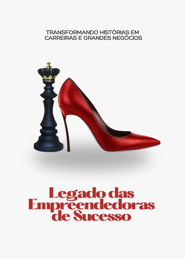 Capa do livro Legado das Empreendedoras de Sucesso