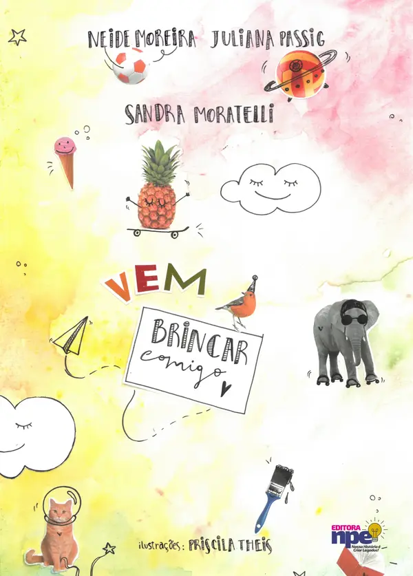 Capa do livro Vem Brincar Comigo